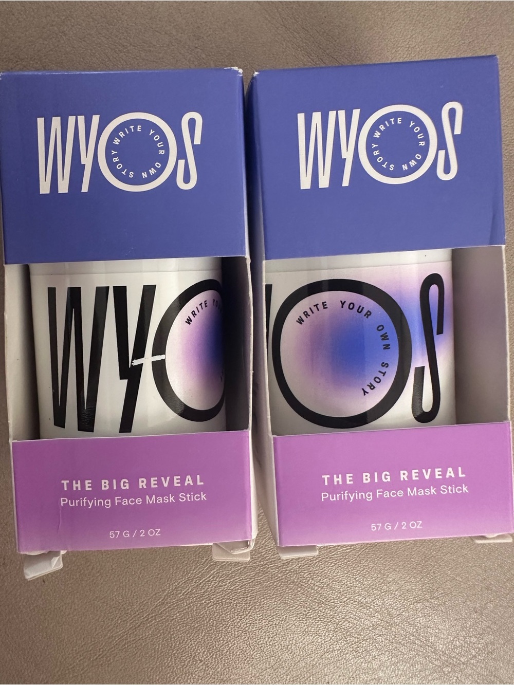 New 2 pack WYOS The Big Reveal Purifying Face Mask Stick Anthropologie